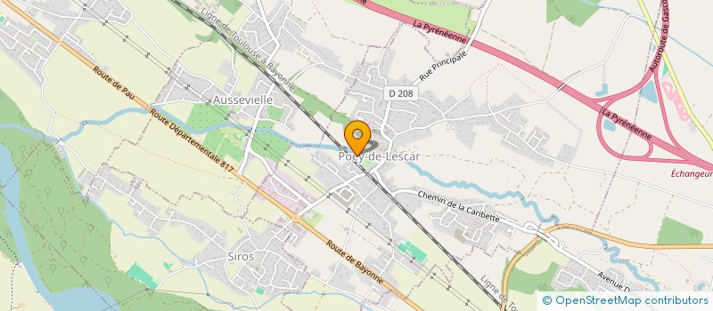 localisation de l'entreprise MONSIEUR ALEXIS SAINT-MARTIN  POEY-DE-LESCAR