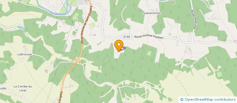 localisation de l'entreprise MONSIEUR ALEXIS SALVADOR  BIRAS