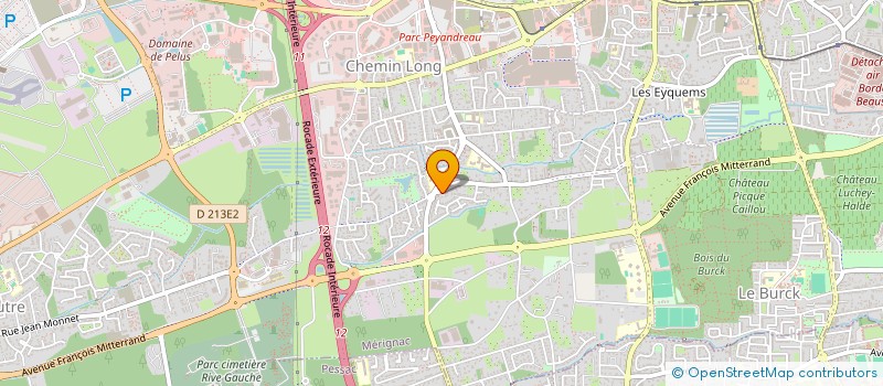 localisation de l'entreprise MONSIEUR ALEXIS SAMBA-LEMOINE  MERIGNAC