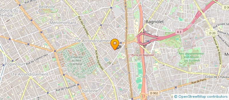 localisation de l'entreprise MONSIEUR ALEXIS SANGLIER  PARIS