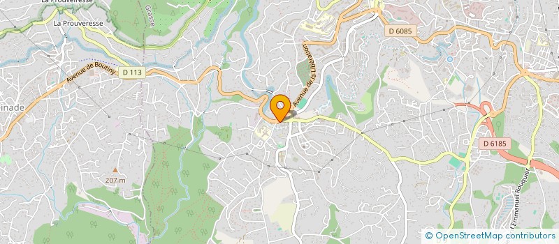 localisation de l'entreprise MONSIEUR ALEXIS SANIEZ  GRASSE