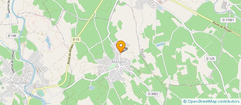 localisation de l'entreprise MONSIEUR ALEXIS SANTA  MARGON