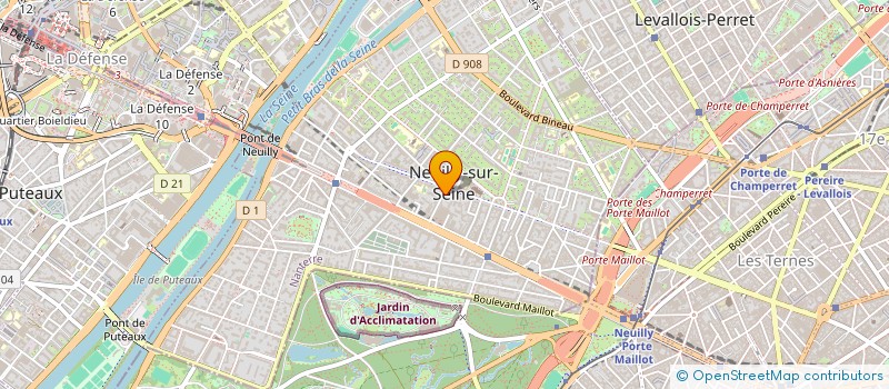 localisation de l'entreprise MONSIEUR ALEXIS SAVARD à NEUILLY-SUR-SEINE