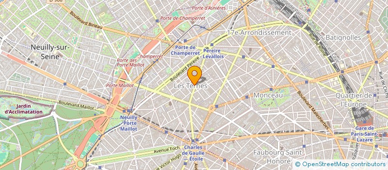 localisation de l'entreprise MONSIEUR ALEXIS SAVIGNY  PARIS