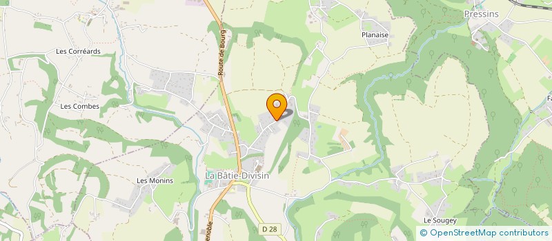 localisation de l'entreprise MONSIEUR ALEXIS SCHEID COLLOMB  LES ABRETS-EN-DAUPHINE