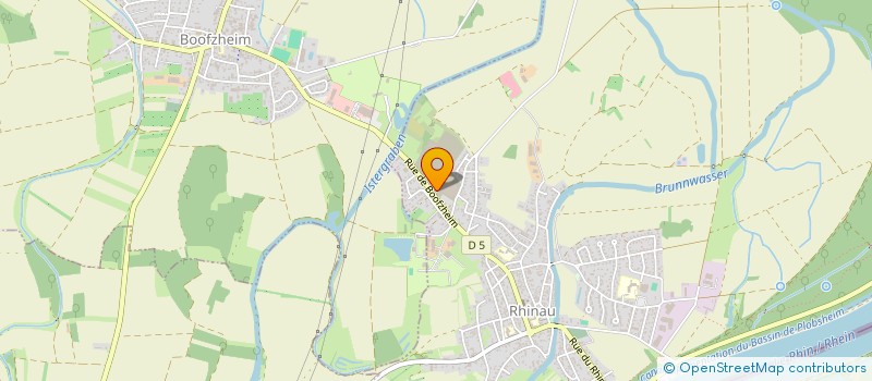 localisation de l'entreprise MONSIEUR ALEXIS SCHNEIDER  RHINAU