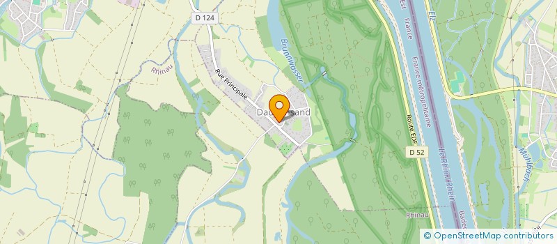 localisation de l'entreprise MONSIEUR ALEXIS SCHNEIDER  DAUBENSAND