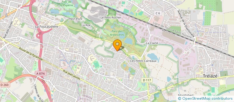 localisation de l'entreprise MONSIEUR ALEXIS SCHNEIDER  TRELAZE