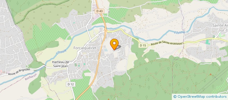 localisation de l'entreprise MONSIEUR ALEXIS SCHNEIDER  FORCALQUEIRET