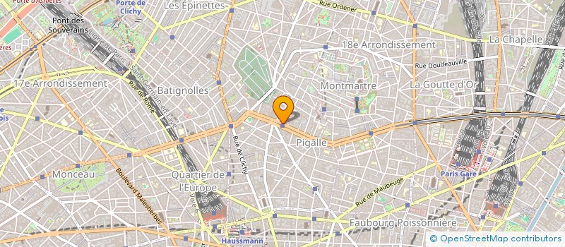 localisation de l'entreprise MONSIEUR ALEXIS SCIARD  PARIS