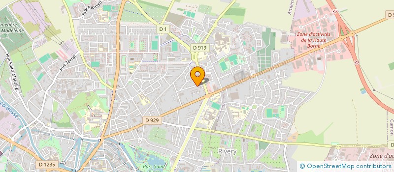 localisation de l'entreprise MONSIEUR ALEXIS SELLIER  AMIENS