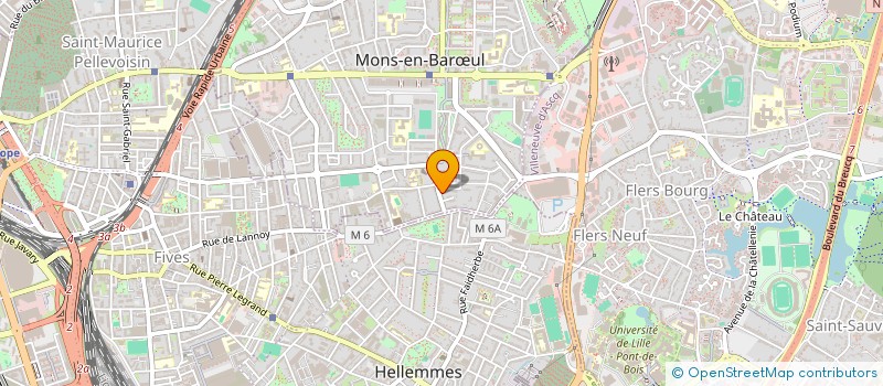 localisation de l'entreprise MONSIEUR ALEXIS SENGULEN  MONS-EN-BARUL