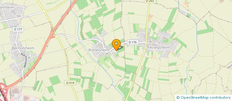 localisation de l'entreprise MONSIEUR ALEXIS SIEFER  ROTTELSHEIM