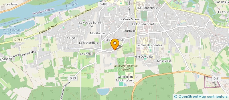 localisation de l'entreprise MONSIEUR ALEXIS SIMON  AMBOISE