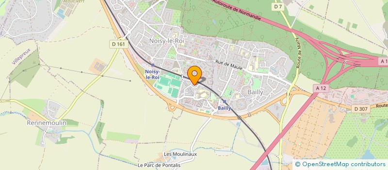 localisation de l'entreprise MONSIEUR ALEXIS SIMONNET à NOISY-LE-ROI