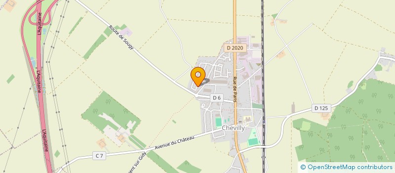 localisation de l'entreprise MONSIEUR ALEXIS SKANDIKOVA à CHEVILLY