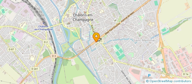localisation de l'entreprise MONSIEUR ALEXIS SOARES  CHALONS-EN-CHAMPAGNE