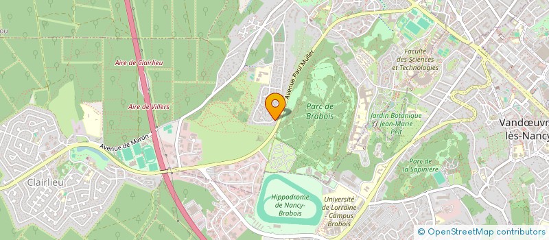 localisation de l'entreprise MONSIEUR ALEXIS SOUCHON  VILLERS-LES-NANCY