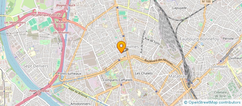 localisation de l'entreprise MONSIEUR ALEXIS SOURROUILLE  TOULOUSE