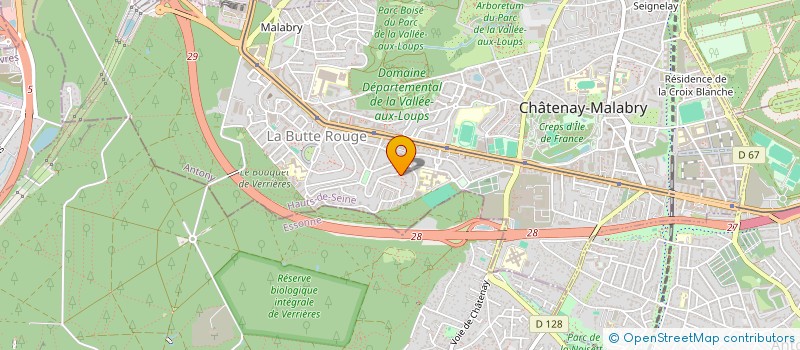 localisation de l'entreprise MONSIEUR ALEXIS SOUSA COSTA  CHATENAY-MALABRY