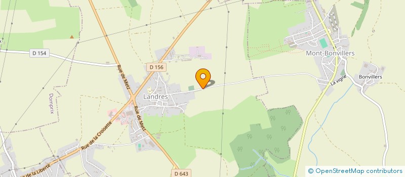 localisation de l'entreprise MONSIEUR ALEXIS SOYER  LANDRES