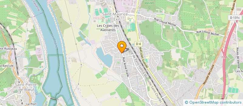 localisation de l'entreprise MONSIEUR ALEXIS STARZYNSKI  SAINT-MAURICE-L'EXIL