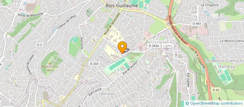 localisation de l'entreprise MONSIEUR ALEXIS SUN à BOIS-GUILLAUME