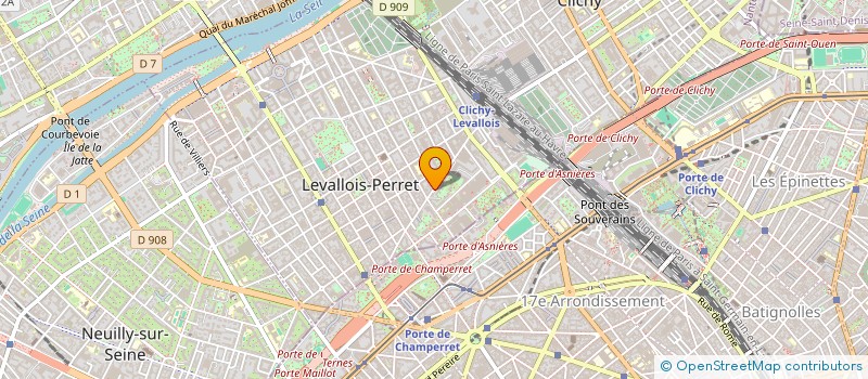 localisation de l'entreprise MONSIEUR ALEXIS SWIERCZEK à LEVALLOIS-PERRET