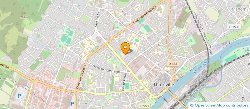localisation de l'entreprise MONSIEUR ALEXIS TABARY à THIONVILLE