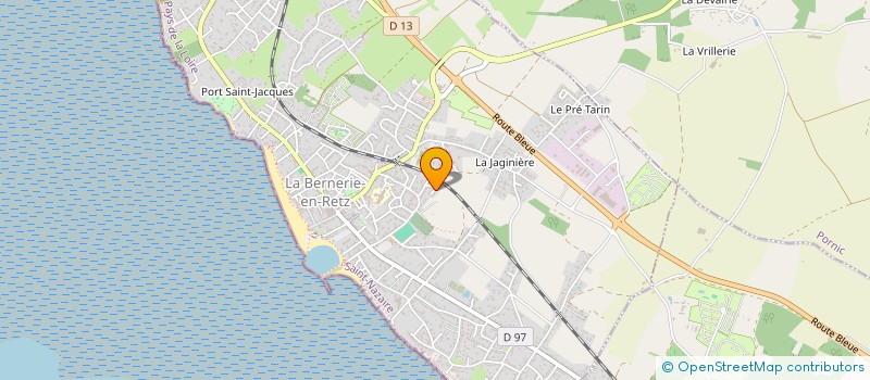 localisation de l'entreprise MONSIEUR ALEXIS TALLARITA  LA BERNERIE-EN-RETZ