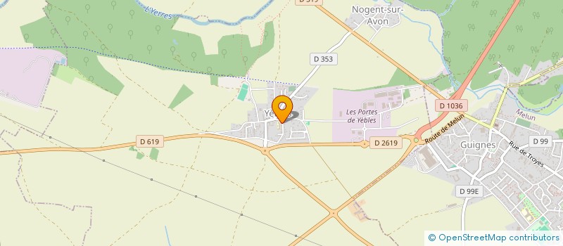 localisation de l'entreprise MONSIEUR ALEXIS TANDY  YEBLES