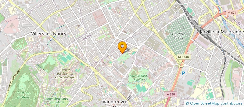 localisation de l'entreprise MONSIEUR ALEXIS TARLOWSKI  VANDOEUVRE LES NANCY