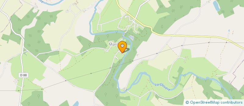 localisation de l'entreprise MONSIEUR ALEXIS TELEMAQUE  SOMMIERES-DU-CLAIN