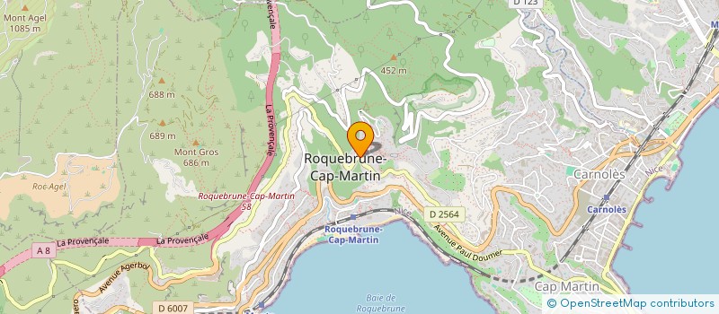 localisation de l'entreprise MONSIEUR ALEXIS TELLE  ROQUEBRUNE-CAP-MARTIN