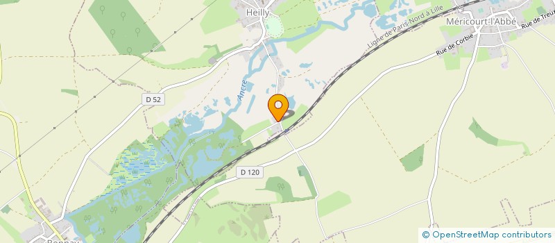 localisation de l'entreprise MONSIEUR ALEXIS TELLIER  HEILLY