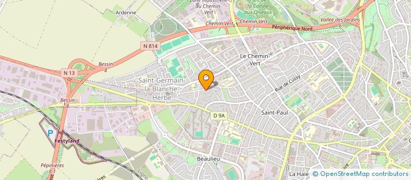 localisation de l'entreprise MONSIEUR ALEXIS TELMON à CAEN