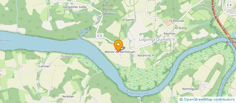 localisation de l'entreprise MONSIEUR ALEXIS TESSIER  PONT-DE-BUIS-LES-QUIMERCH