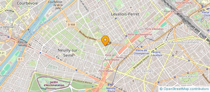 localisation de l'entreprise MONSIEUR ALEXIS THEBAULT-LARCHIER à NEUILLY-SUR-SEINE