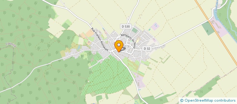 localisation de l'entreprise MONSIEUR ALEXIS THEILLOUT  CORMICY