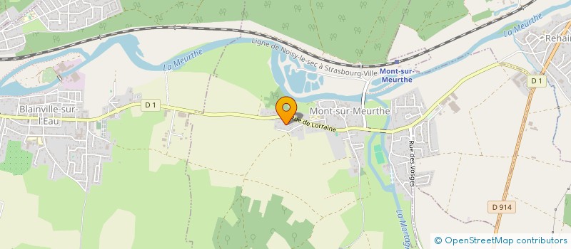 localisation de l'entreprise MONSIEUR ALEXIS THIRION  BARBONVILLE