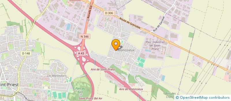 localisation de l'entreprise MONSIEUR ALEXIS THIRY  SAINT-PRIEST