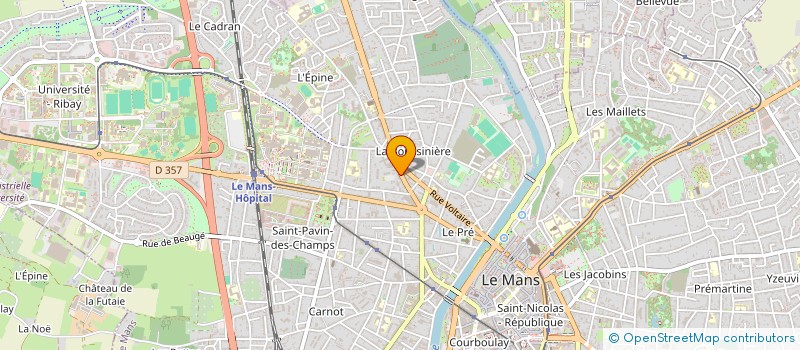 localisation de l'entreprise MONSIEUR ALEXIS THIVER à LE MANS