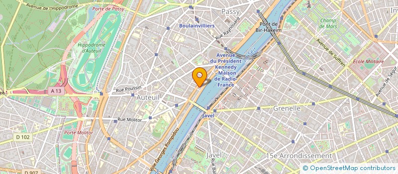 localisation de l'entreprise MONSIEUR ALEXIS TIXIER  PARIS