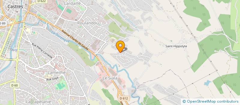 localisation de l'entreprise MONSIEUR ALEXIS TOGBEDJI  CASTRES