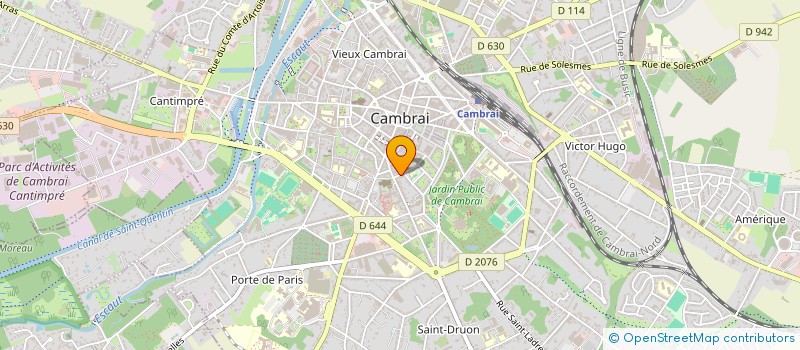 localisation de l'entreprise MONSIEUR ALEXIS TORRES à CAMBRAI