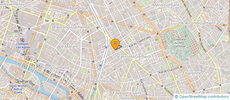 localisation de l'entreprise MONSIEUR ALEXIS TORT  PARIS