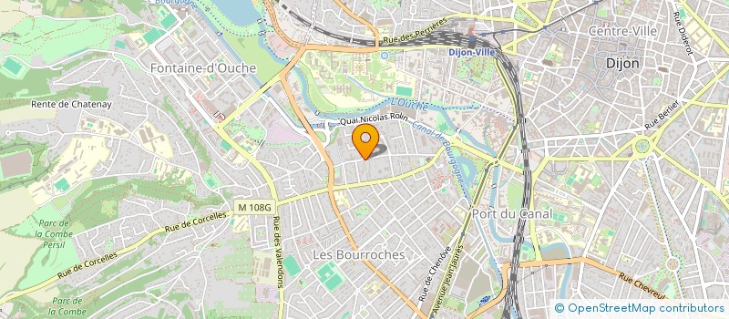 localisation de l'entreprise MONSIEUR ALEXIS TOSELLINI à DIJON