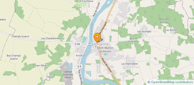 localisation de l'entreprise MONSIEUR ALEXIS TOUCHARD à VALDIVIENNE