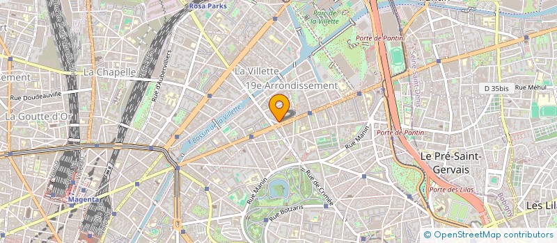 localisation de l'entreprise MONSIEUR ALEXIS TOUMI  PARIS