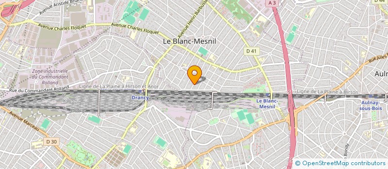 localisation de l'entreprise MONSIEUR ALEXIS TOURNAY à LE BLANC-MESNIL